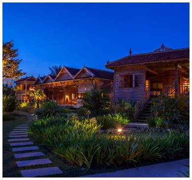 sala lodges private villas traditional khmer houses siem reap angkor best luxury hotels cambodia
