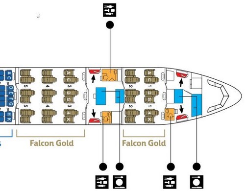 gulf air falcon gold class business class j class a330 review
