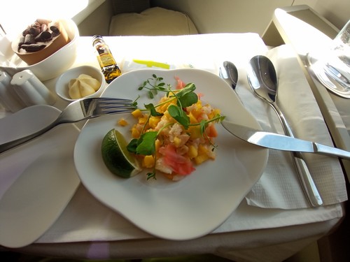 vietnam airlines business class cuisine